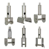 Support de câble réglable suspendu pour éclairage au plafond personnalisé support de pince à câble métallique pour kit de suspension de panneau acoustique