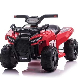 Voiture électrique tout-terrain pour enfants, buggy de plage en plastique à quatre roues, véhicule à batterie rechargeable pour les enfants de 2 à 6 ans - Product Image 1