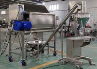 10g 50g 100g 500g 1000g 2000g Distributeur de remplissage de tarière à vis Vente en gros Machine de remplissage de dosage de poudre de farine de café d'épices fines sèches