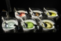 MILES 6 saveurs CE NSF certificat Machine à crème glacée dure/sorbetière Barattage continu faire des glaces fraîches