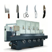 Affûteuse de couteaux CNC KT avec moteur de 7,5 kW pour couteaux pliants, outils de plein air et de coupe - Faible bruit, garantie de 3 mois
