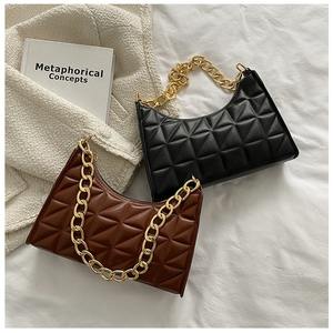 Bolsos de lujo de Color caramelo para mujer, bolso de mano con forma de bola de masa hervida, bolso de cadena para mujer - Product Image 2