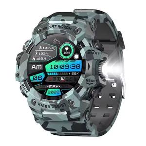 AMOLED 350mAh IP68 Waterdicht BT Bellen LC21 Smartwatch Kompas Buitenlamp SOS Smartwatch GPS Tracking Bewegingsdetectie - Product Image 6