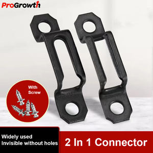 Entretoises d'angle Autres accessoires <span class=keywords><strong>de</strong></span> quincaillerie pour meubles Support d'angle Coupe <span class=keywords><strong>de</strong></span> profilé métallique Attache Connecteur en forme <span class=keywords><strong>de</strong></span> <span class=keywords><strong>L</strong></span> - Product Image 3