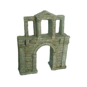 Construcción <span class=keywords><strong>romana</strong></span> de poliresina, templo de Athena para decoración acuática - Product Image 5