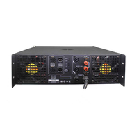 Amplificateur de puissance audio professionnel 4 canaux 1000W x4 Classe TD, audio haute résolution pour XLR, scène, karaoké, DJ, 4 ohms, boîtier métallique