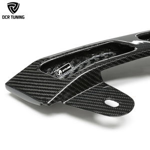 Para <span class=keywords><strong>BMW</strong></span> G42, fibra de carbono seca, labio delantero M240i <span class=keywords><strong>Coupe</strong></span> <span class=keywords><strong>220i</strong></span> 225i 230i 2 SER, divisor de parachoques de coche de carbono Real, estilo MP, 3 unids/set - Product Image 5