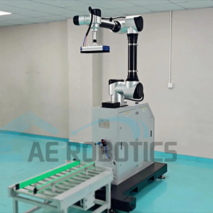 Collaborative Portable Palletizing Robot With <strong>Efficient</strong> Motor And Gearbox For Packaging Picking Placing - Product Image 1