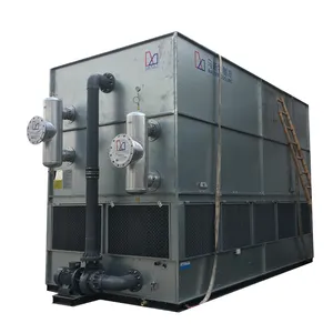 100 Ton High Cooling Capacity Closed Cooling Tower with Water Tank Circulation Pump