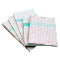 Z Type 6 canaux 50X30 110Mm X 20M 80Mm * 20M Ecg enregistrement rouleaux de papier thermique