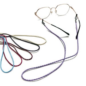 C & J Yanye chaîne torsadée tressée sangle pour lunettes corde accessoires pour lunettes lanière anti-perte chaîne <span class=keywords><strong>porte</strong></span>-lunettes pour femmes - Product Image 1