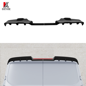 Aileron de toit arrière en plastique KIETUNE pour <span class=keywords><strong>Ford</strong></span> <span class=keywords><strong>Transit</strong></span> <span class=keywords><strong>Custom</strong></span> VW Transporter Multivan T7 Barn Door 2024+ Accessoires de carrosserie - Product Image 1