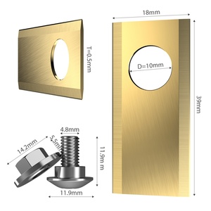 Lot de 9 lames de tondeuse robotisée en boîte en papier pour tondeuse robot Hon Da Miimo - Product Image 1