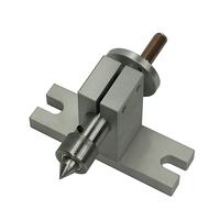 Mandrin rotatif à 3 mâchoires de 50 mm, 4ème axe, contre-pointe pour routeur CNC, graveur, fraiseuse, kit 4 axes