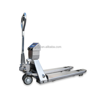 รถยกพาเลทไฮดรอลิกแบบแมนนวล ISO CE รุ่น Manual Jack 2 ตัน 3000 กก. วัสดุสแตนเลส ล้อ PU รถยก CBY 2 ตัน อุปกรณ์ยกของ - Product Image 5