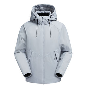 Logo personnalisé veste extérieure monocouche hommes coupe-vent imperméable et perméable à l'humidité vêtements d'alpinisme 2025 manteau - Product Image 4