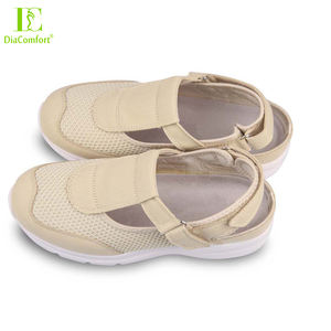 Chaussures de sécurité décontractées pour diabétiques hommes femmes sandales orthopédiques d'automne semelle intérieure en caoutchouc/EVA antidérapante réglable pour le travail - Product Image 3