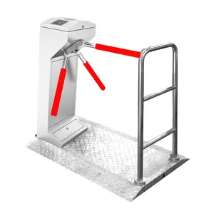 RFID Reader Portable Waist High Tripod Turnstile with Counters