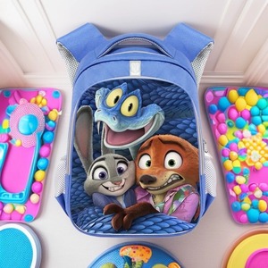 Tas Ransel Anak ZOO2 Berkualitas Tinggi, Tas Sekolah Dasar Lucu, Kapasitas Besar, Tas Selempang Ringan Grosir - Product Image 5