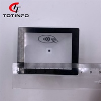 Lector de Proximidad NFC RFID para Kiosco TOTINFO, Escáner de Códigos QR 1D/2D, Sensor CMOS, Interfaz USB, Escaneo de Alta Velocidad, LED Giratorio de 360°