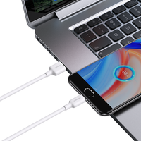 Kabel USB Mikro USAMS Original Berkualitas Tinggi 2A Pengisi Daya Ponsel Kabel Data Sinkronisasi USB 1m