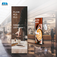 LED digitale Poster P1.86P2.5 per interni HD elettronica pubblicità schermo LED Wifi controllo pavimento in piedi Display a LED