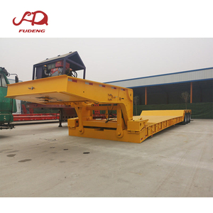 Lanli — remorque hydraulique à col de cygne, appareil amovible, 3 4 axes, 100, 120 tonnes, ultra-léger, transportable, au nigéria - Product Image 5