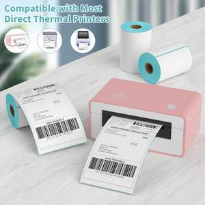 Direkt vom Hersteller: 4x6 Zoll UPS DHL Logistik-Versandetiketten, Ölfeste Thermodirekt-Aufkleber für Verpackungen - Product Image 3