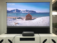 Écran ALR motorisé de 100 pouces 16:9 CBSP, déroulable au sol, 4K UST, anti-reflet, portable, pour home cinéma Xgimi AWOL