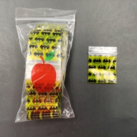 Vente chaude de la chine, médicaments personnalisés pilules cadeau stockage plastique transparent Ldpe Ziplock sac Mini sac pour l'emballage