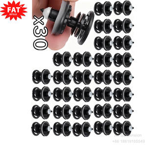 แผ่นพลาสติกติดขอบแผงประตู30ชิ้นแผงตกแต่งอัตโนมัติสำหรับรถ <span class=keywords><strong>Audi</strong></span> T5 A1 A5 A4 A6 VW Golf 5 6 7 7L6868243 - Product Image 2