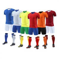 Maillots de football pour hommes, design personnalisé, nouvelle collection, vente en gros, ensemble de maillots de sport, 100% polyester, imperméable, respirant, séchage rapide