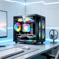 Ordinateur de bureau de jeu Intel Core I5 12400F RTX 3050 6 Go de carte graphique 16 Go DDR4 1 To SSD Tour de PC Gamer Esports pour la maison et le bureau