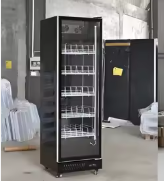 Refrigerador Comercial de Una Puerta a Precio Económico, Refrigerador para Bebidas, <span class=keywords><strong>Congelador</strong></span> <span class=keywords><strong>Vertical</strong></span>, <span class=keywords><strong>Vitrina</strong></span> Refrigerada Abierta para Bebidas - Product Image 3