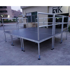 Escenario Portátil de Aluminio y Madera para Conciertos y Eventos con Fácil Montaje y Sin Necesidad de Electricidad - Product Image 2