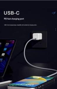 <span class=keywords><strong>Chargeur</strong></span> rapide compact pliable <span class=keywords><strong>Mophie</strong></span> GaN 30W PD Type-C pour téléphone portable, appareil photo et montre connectée - Voyage facile - Product Image 4