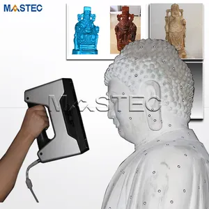 Escáner 3d de mano, escáner 3d de diseño de modelos CNC