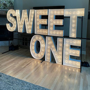 Números Gigantes Coloridos, Número 8 de 4 Pies, <span class=keywords><strong>Letras</strong></span> LED con Luces, Feliz Cumpleaños, para Exteriores, Estacionamientos, Empresas - Product Image 5