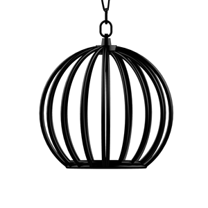 BANSEY Cage SM suspendue sphérique en acier, mobilier de bondage, balançoire avec support 500kg - Product Image 3
