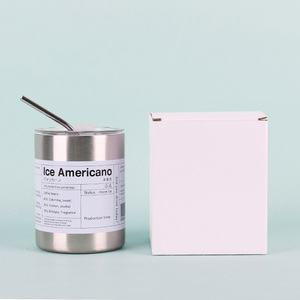 Nouvelle tasse à café simple en acier inoxydable, portable pour l'extérieur, tasse à cola universelle, tasse isotherme pour voiture, idéale pour le <span class=keywords><strong>camping</strong></span> - Product Image 5