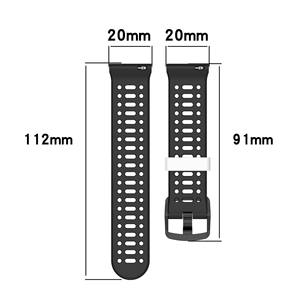 Bracelet de montre souple officiel confortable pour <span class=keywords><strong>APEX2</strong></span> Durable pour Coros Pace 3 Bracelet de montre intelligent en silicone souple et confortable - Product Image 5