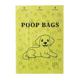 Sacs à déjections pour chiens et chats, jetables, épaissis, biodégradables, à ouverture plate, en matériau EPI, pour l'exportation - Product Image 5