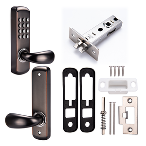 Ngoài trời phổ biến keyed thép không gỉ 304 đẩy nút Keyless khóa cửa mã an ninh cơ khí khóa cửa - Product Image 3