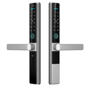 Thông minh cửa khóa bán chạy nhất số khóa cảm ứng tự động thẻ thông minh đôi trượt khóa cửa - Product Image 1