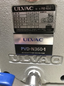 ปั๊ม N360-1โรตารี่ไฟฟ้าหลายขั้นตอน ulvac PVD 0.75KW อุตสาหกรรมยานยนต์ได้รับการรับรอง CE - Product Image 4