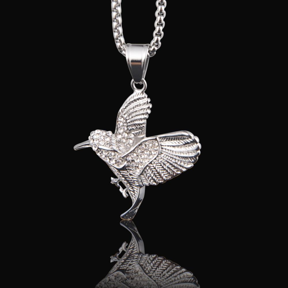 จี้เงินเดี่ยวไม่มีโซ่