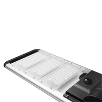 Lampes solaires d'extérieur, lampadaires solaires à montage sur poteau, étanches IP65, lampes solaires LED 50W avec télécommande