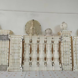 Hotel Pré-fabricada Cerca Concreto Trilhar Moldes De Vendas De Plástico Decorativo Moldes - Product Image 1