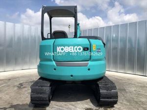 Excavadoras Mini Kobelco Usadas SK55SR SK55 de 5 Toneladas, Segunda Mano, Fabricadas en Japón, PLC - Product Image 3