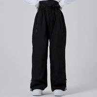 2025 nouveaux hommes femmes Sports de plein air ski pantalon coupe-vent imperméable hiver Ski snowboard pantalon chaud lâche neige sac